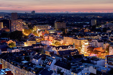 Hamburg St. Pauli Hamburg St. Pauli bei Nacht